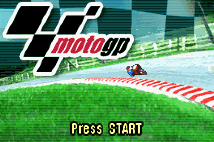 Moto GP Title Screen